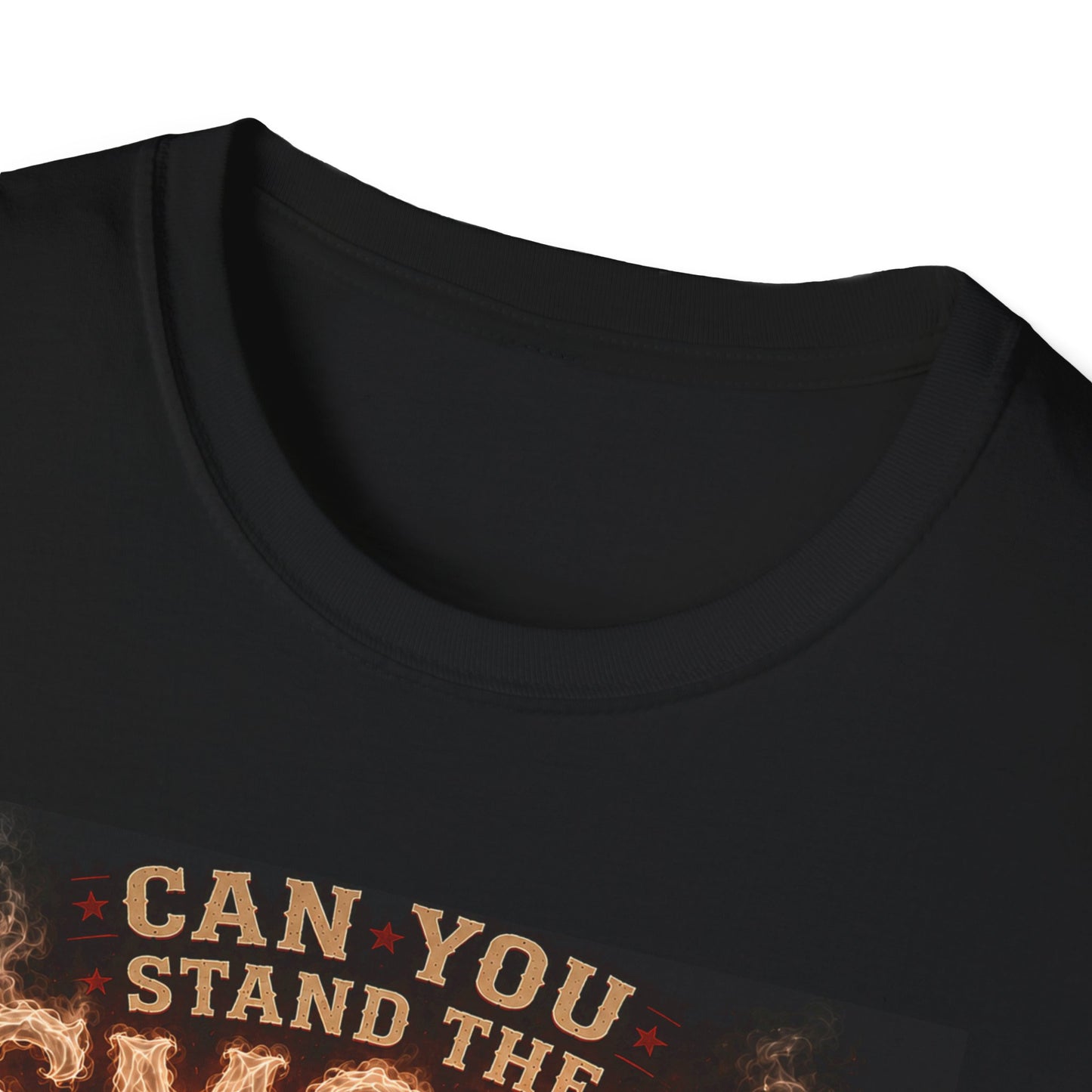 Can You Stand the Smoke Pig BBQ Graphic T-Shirt
