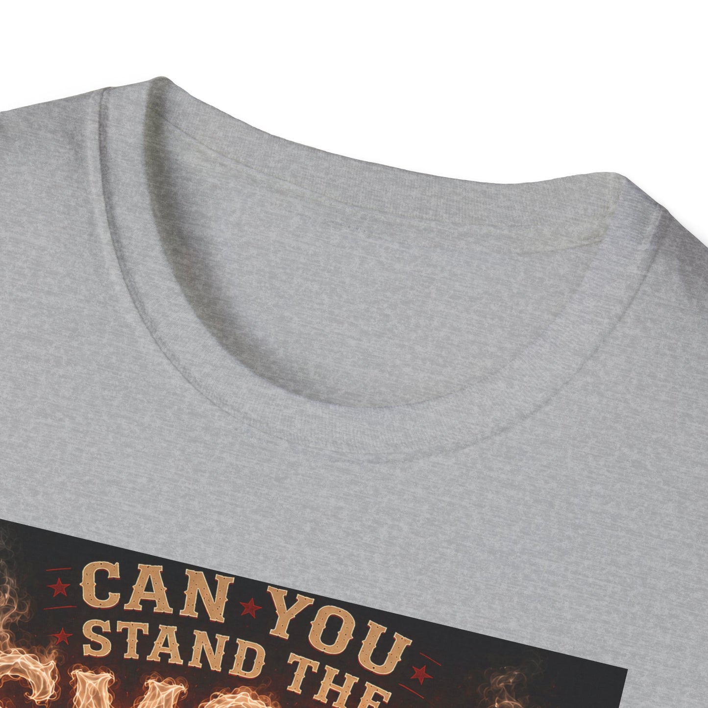 Can You Stand the Smoke Pig BBQ Graphic T-Shirt